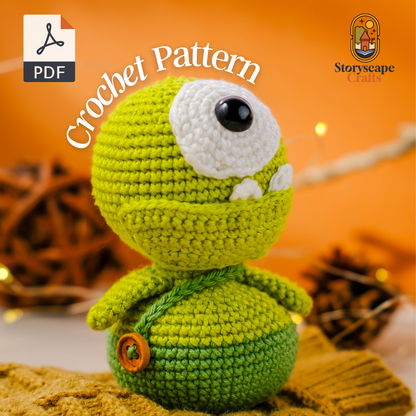 Crochet Pattern for Corey (Cyclops Troll)