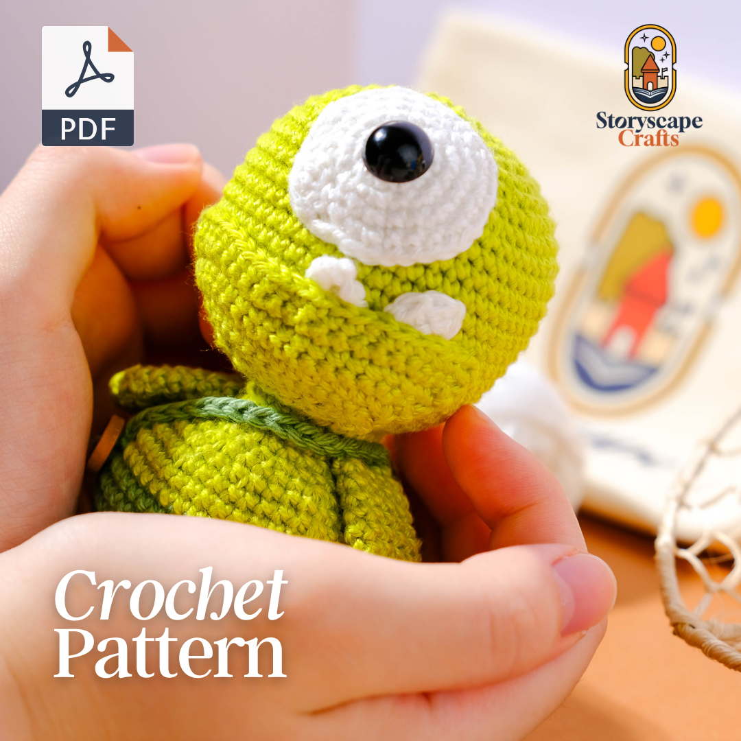 Crochet Pattern for Corey (Cyclops Troll)